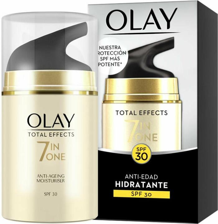 Actual product image Olay TOTAL EFFECTS anti-edad hidratante SPF30 50 ml (50 ml, Day cream, SPF 30)
