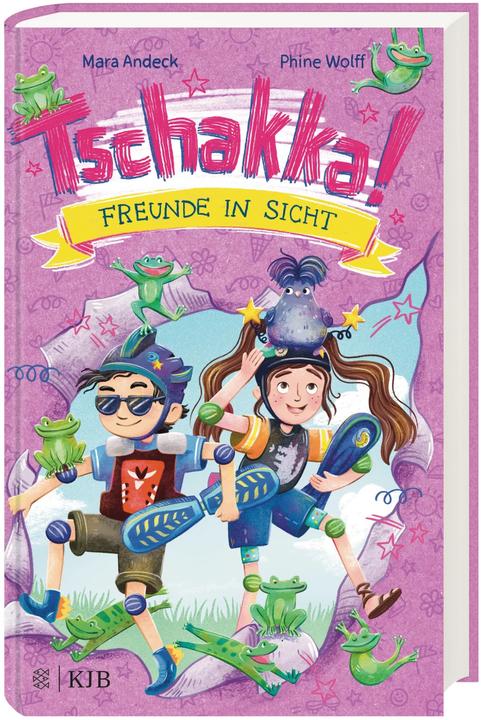 Produktbild Tschakka! – Freunde in Sicht: Kinderbuch ab 8 Jahren über beste Freunde, Heldenhühner und wie man (Deutsch, Phine Wolff, Mara Andeck, 2022)