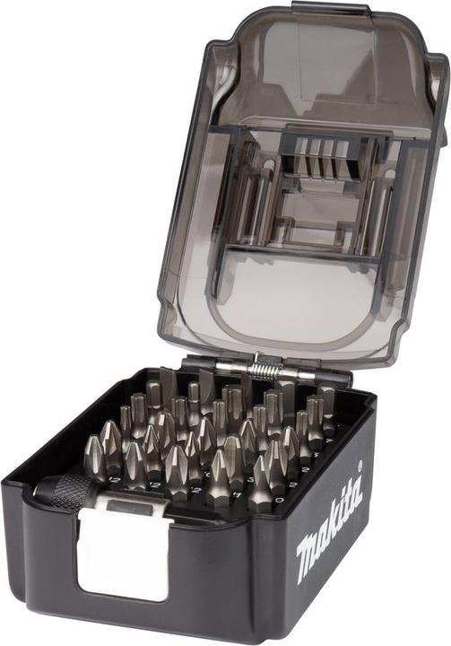 Image du produit Makita Jeu d'embouts (PH, T27, PH2, T40, H6, PZ2, PH1, H3, T10, PH0, SL 1.2 x 6.5, T15, PZ1, T20, SL 0,8 x 5,5, H4, PH3, PZ3, H5, SL 0,6 x 4,5, T25, T30, PZ0)