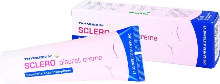 Actual product image Thymuskin Sclero Discret Cream (50 ml, Intimate spray, Intimate washing lotion, Intimate gel, Intimate shave, Intimate cream)