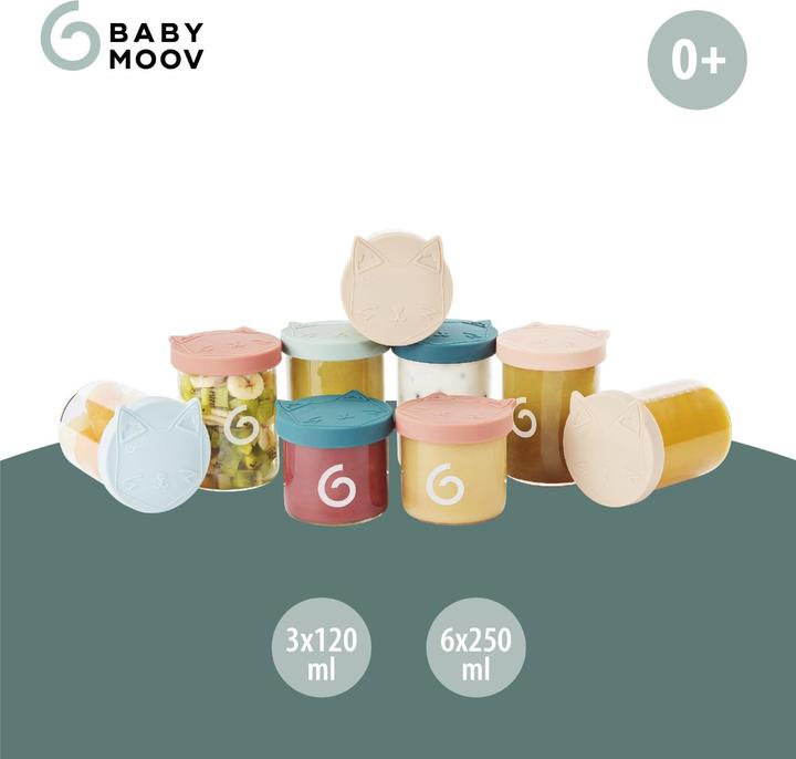 Produktbild Babymoov Isy Bowls Set 6 x 250 ml + 3 x 120 ml
