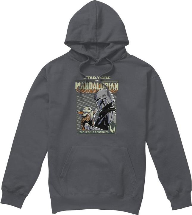 Actual product image Star Wars Mens Legend Continues Grogu Hoodie (XXL)