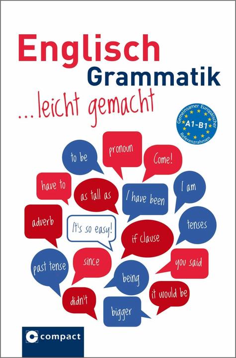 Actual product image Englisch Grammatik leicht gemacht A1-B1 (German, Sarah Novotny, Manfred Adam, 2018)