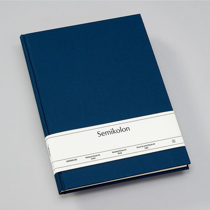 Actual product image Semikolon Classic (A4, Lined, Hardcover)