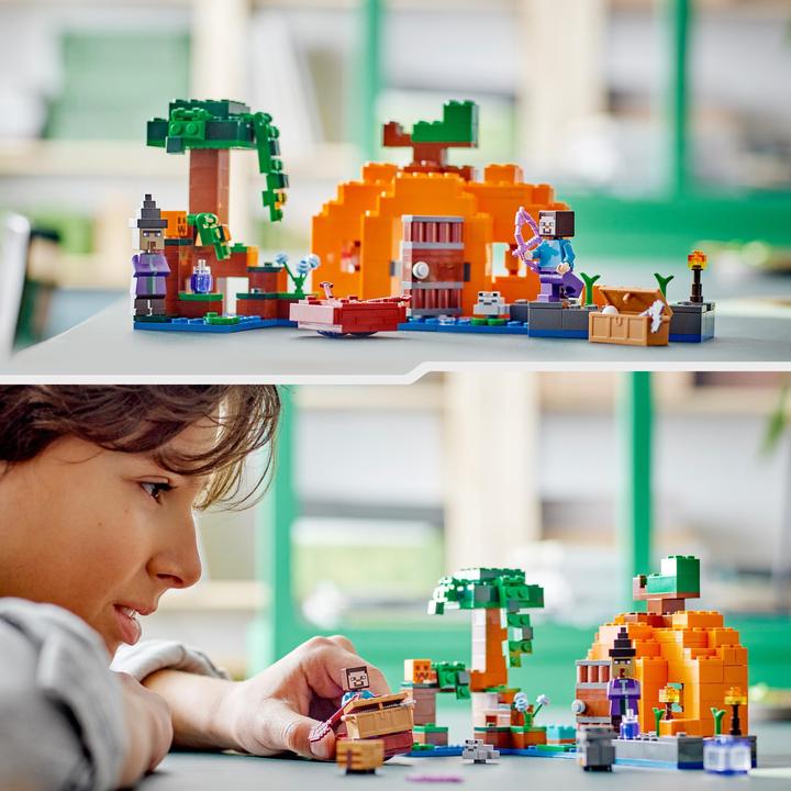 Produktbild LEGO Die Kürbisfarm (21248, LEGO Minecraft)