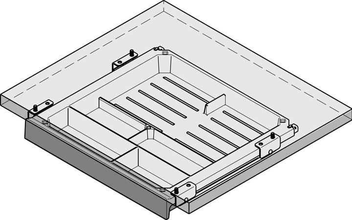 Image du produit Hettich SmarTray bac à utens.de.burau 40 mm