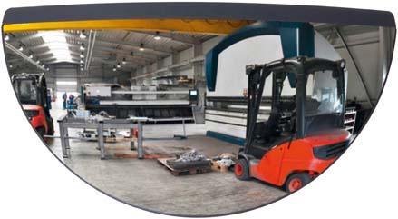 Actual product image Dancop Forklift mirror 25cm