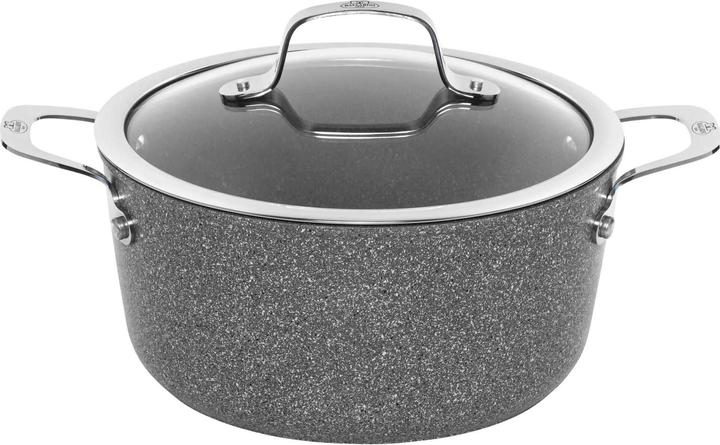 Produktbild Ballarini 75002-829-0 Kochtopf 4 7 l Rund Grau (24 cm, Kochtopf, Aluminium)