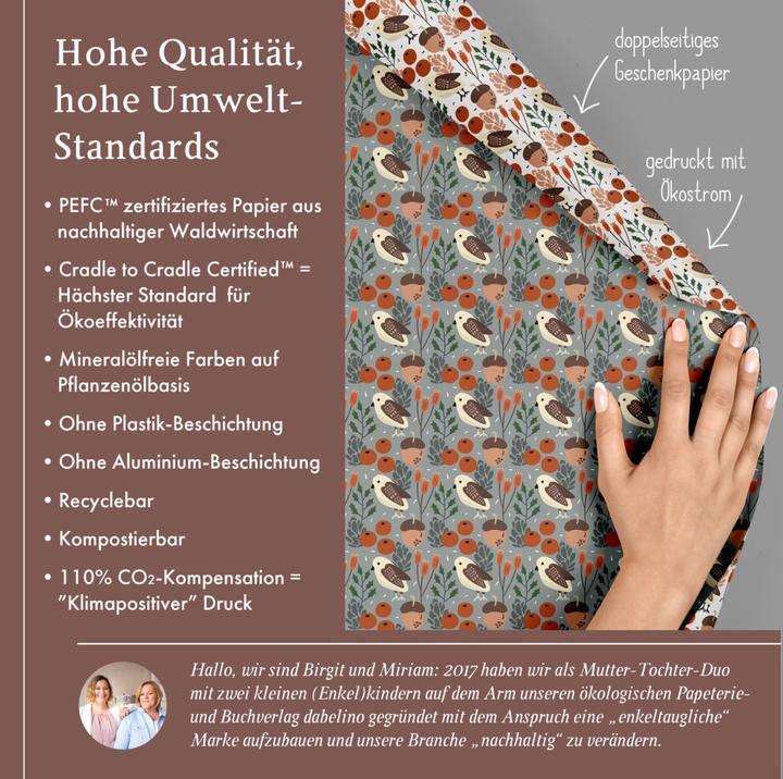 Actual product image Dabelino Christmas wrapping paper set for adults (Wrapping paper, 1 x)