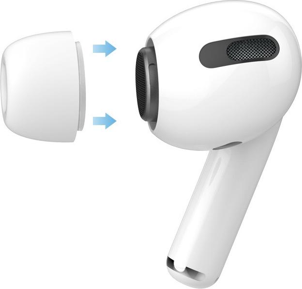 Actual product image Apfelkiste Airpods Pro / Pro 2 Ohrpolster Rutschfeste Eartips Silikon (AirPods Pro)