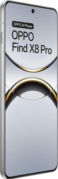 Image du produit OPPO Find X8 Pro (512 Go, Blanc, 6.78", SIM + eSIM, 50 Mpx, 5G)