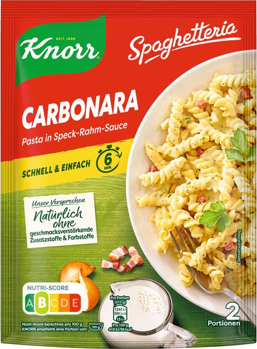 Actual product image Knorr Spaghetteria Carbonara (155 g)