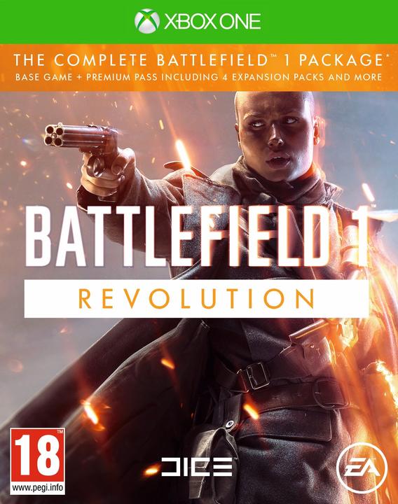 Actual product image EA Games Battlefield 1 Xbox One Revolution (Xbox One S, EN)