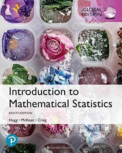 Actual product image Introduction to Mathematical Statistics, Global Edition (English, Robert Hogg, Joeseph McKean, Allen Craig, 2020)