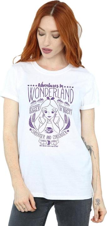 Immagine prodotto Disney Alice In Wonderland Adventures In Wonderland Maglietta Ampia Donna (XL)