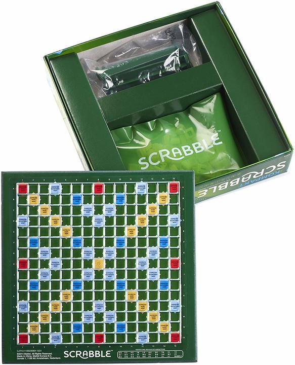 Actual product image Mattel Games SCRABBLE Travel (German)