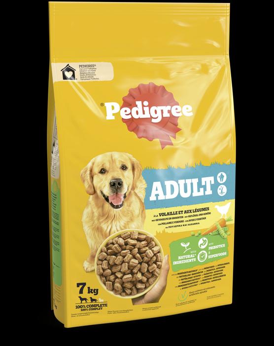 Immagine prodotto Pedigree Adulti con pollame e verdure (Adulto, 1 pz., 7000 g)