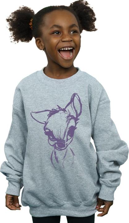 Actual product image Disney Girls Bambi Mood Sweatshirt (116)