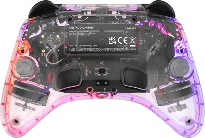 Image du produit Deltaco Gaming Transparent (Switch, Switch OLED, PC, Android, iOS)