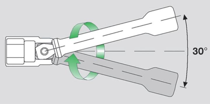 Actual product image Stahlwille Wobble extension (1/2")