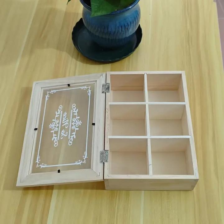 Produktbild Cbx Teebox aus Holz, Teeaufbewahrung, Holzbox