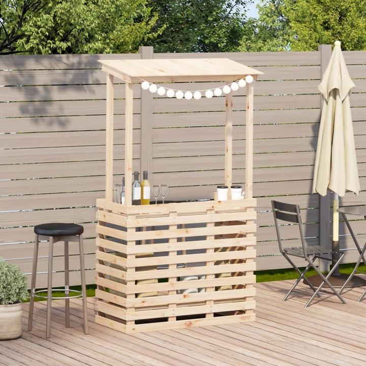 Actual product image VidaXL Garden bar with roof (57 cm)