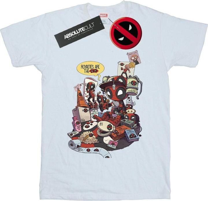 Image du produit - T-shirt DEADPOOL MERCHANDISE ROYALTIES - Femme (M)