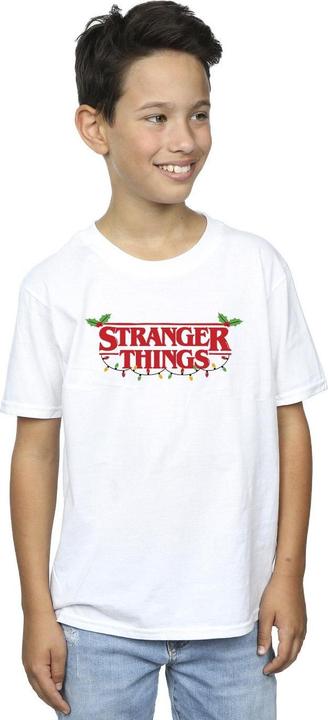 Immagine prodotto Netflix Stranger Things Christmas Lights Maglietta Ragazzi (152, 158)