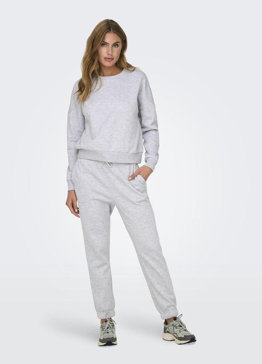 Produktbild Only Normal geschnitten Rundhals Tief angesetzte Schulter Sweatshirt Sweatshirt (L)