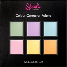 Image du produit Sleek MakeUP Palette de correcteurs de couleurs 18g (Jaune, Bleu, Vert, Orange)
