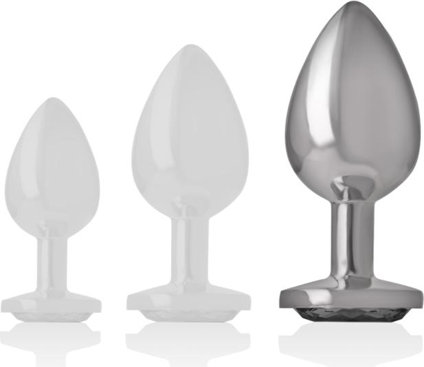 Image du produit Intense Anal Plug Metal Black Size L
