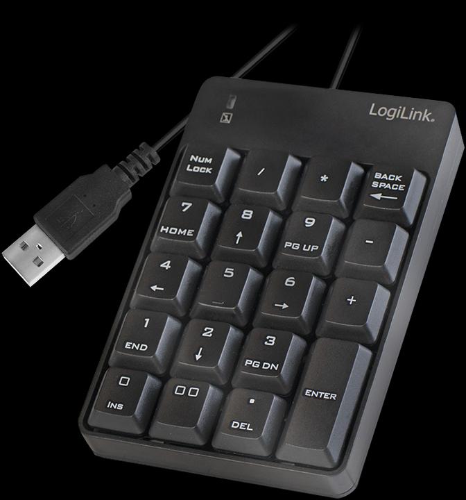 Produktbild LogiLink ID0184 (Nummernblock, Kabelgebunden)