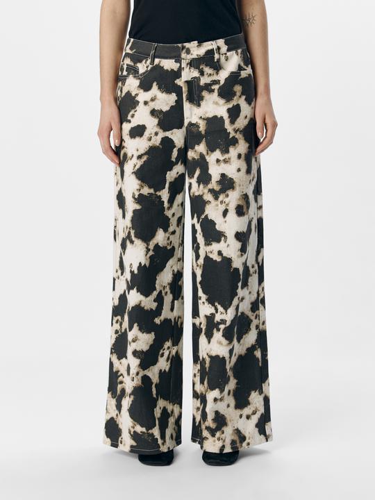 Actual product image Object Print wide fit jeans (XS)