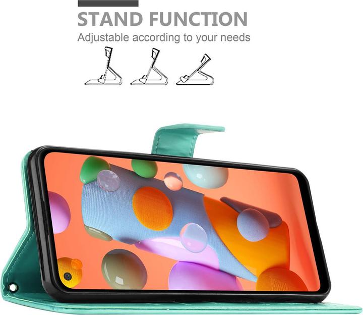 Productafbeelding Cadorabo Bloemen Boekomslag (Samsung Galaxy M11, Samsung Galaxy A11)