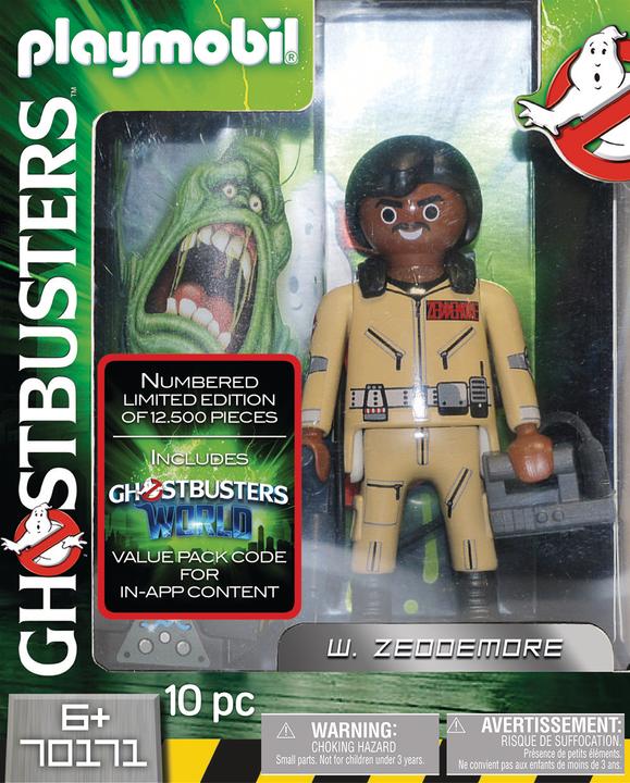 Image du produit Playmobil Ghostbusters Figurine de collection W. Zeddemore (70171, Playmobil Ghostbusters)