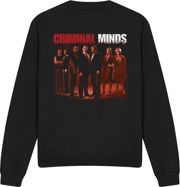Actual product image Criminal Minds Unisex Adult The Crew Sweatshirt (S)
