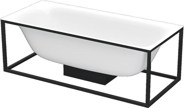 Produktbild Bette Lux Shape Rechteck-Badewanne freistehend 170x75x45cm, 2 Rückenschrägen, 3451- (156 l, 170 cm, 75 cm)