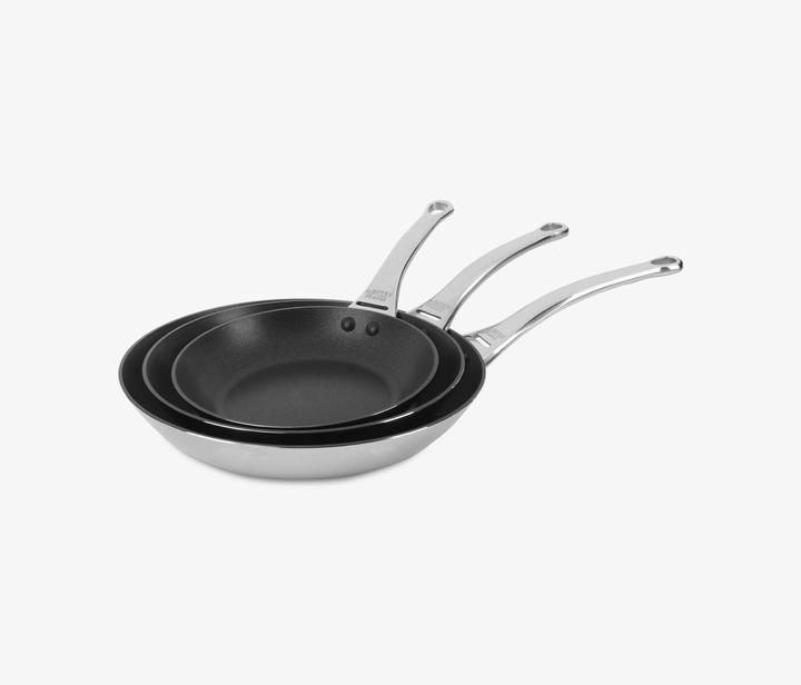 Immagine prodotto de Buyer Affinità (24 cm, Padella per friggere, Acciaio inossidabile)