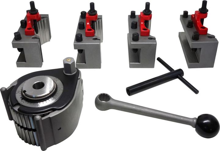 Produktbild Paulimot Schnellwechsel-Stahlhalter-Set, passend für "System Multifix", Grösse B