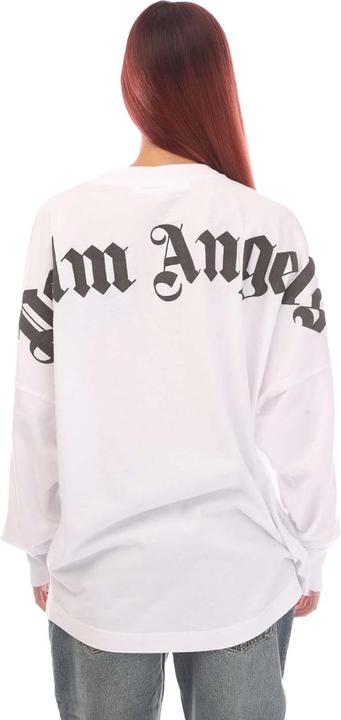 Immagine prodotto Palm Angels Maglietta Oversize Logo Classico Manica Lunga Donna (30)