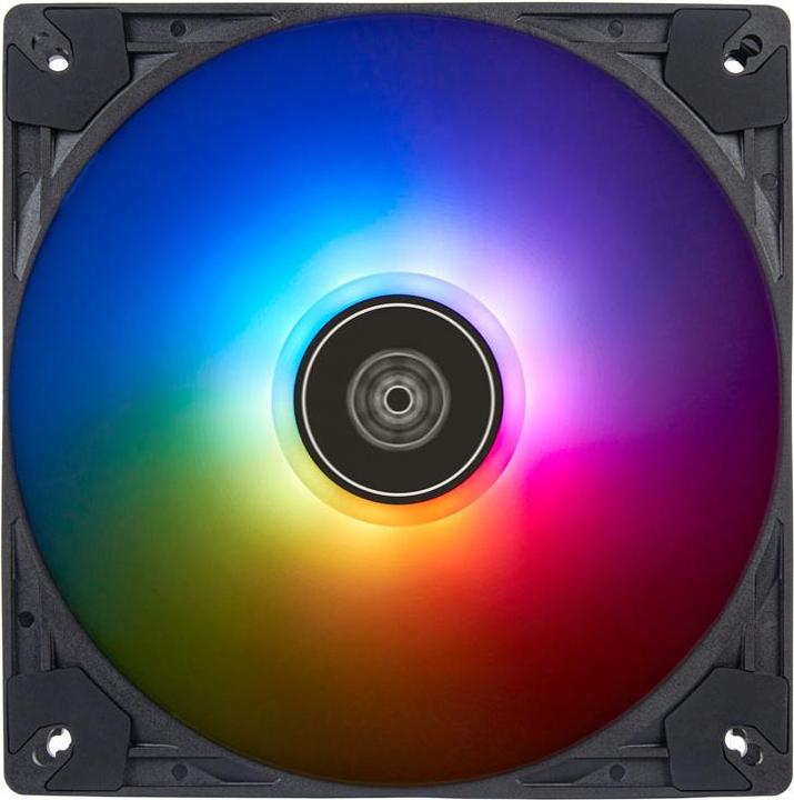 Produktbild Silverstone SST-VS140B-ARGB - VISTA Performance enhanced 140mm PWM ARGB fan, black (140 mm, 1 x)