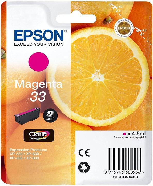 Immagine prodotto Epson 33 Claria Premium (M)