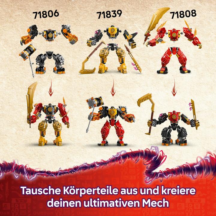 Produktbild LEGO Arins Spinjitzumech (71839, LEGO Ninjago)