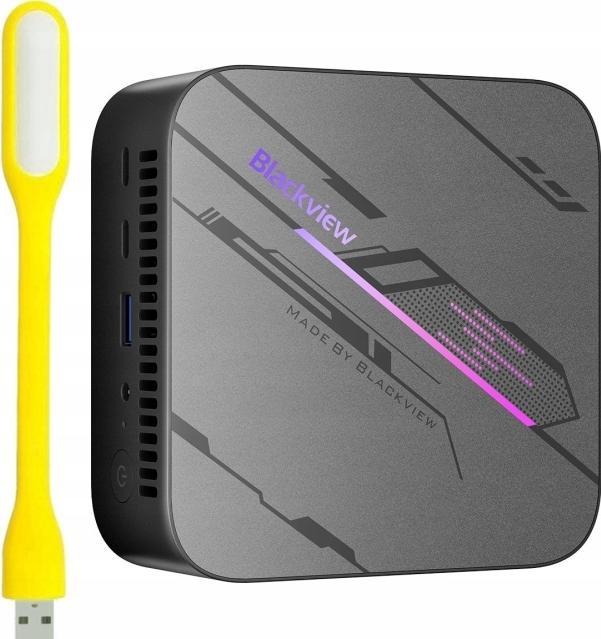Immagine prodotto Blackview Mini PC MP100 Ryzen 7-5825U/16GB/SSD 1TB/Win 11 Pro czarny (AMD Ryzen 7 5825U)