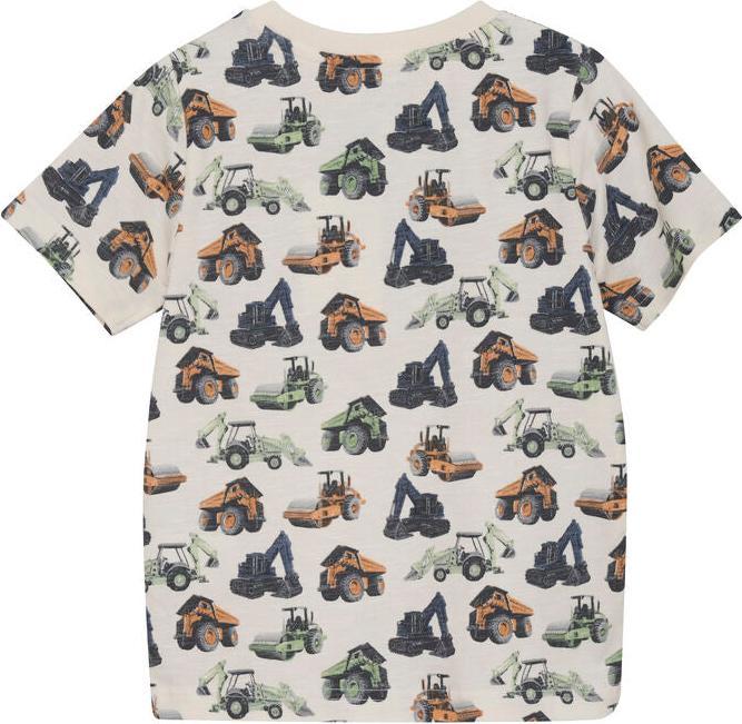 Produktbild Minymo Kurzarm T-Shirt Baufahrzeuge (116)