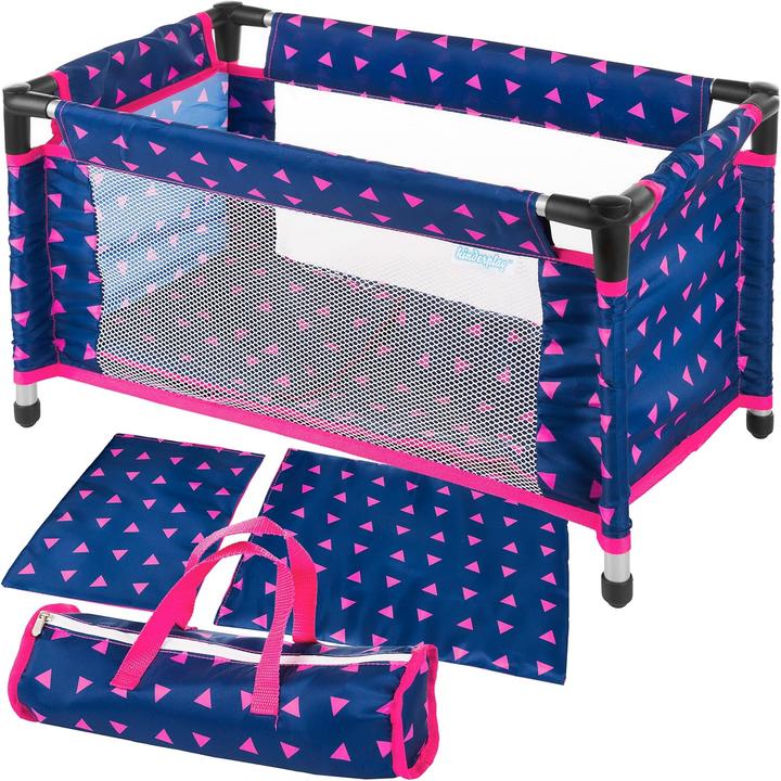 Image du produit Kinderplay Puppenreisebett für Baby Born & Baby Annabell Puppen
