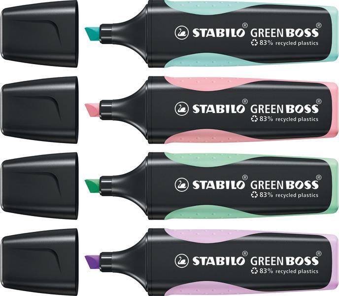 Image du produit STABILO Surligneur GREEN BOSS (Jaune, 2 mm, 1 x)