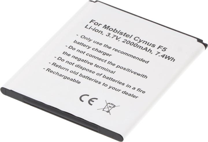 Produktbild AccuCell Akku für den Mobistel Cynus F5 Akku BTY26184, MT-8201B, MT-8201S, MT-8201W
