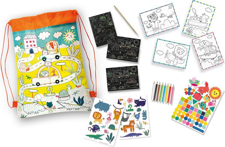 Actual product image Ses Activity backpack (English, French)