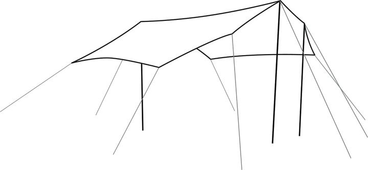 Actual product image Outwell Canopy Tarp M (Tarp, 5.25 kg)